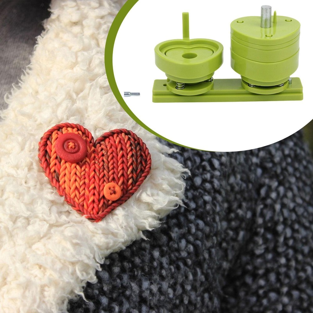 Badge Pin Button Maker Die Model Heart Shaped Model Handmade Name Tags Button