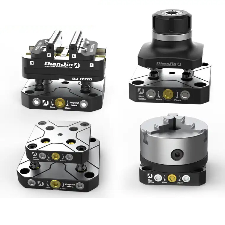 4/5 axis Fixture Self-centering Vise Zero-point Quick-change 4 axis DJ 6080h