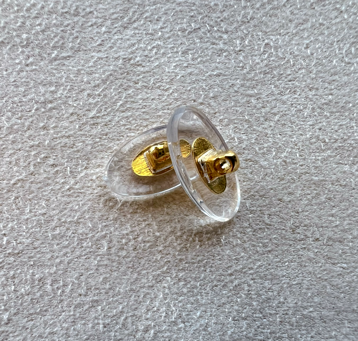 New Authentic Gold Cartier Nose Pad Replacements for Glasses/Sunglass (US Sell)