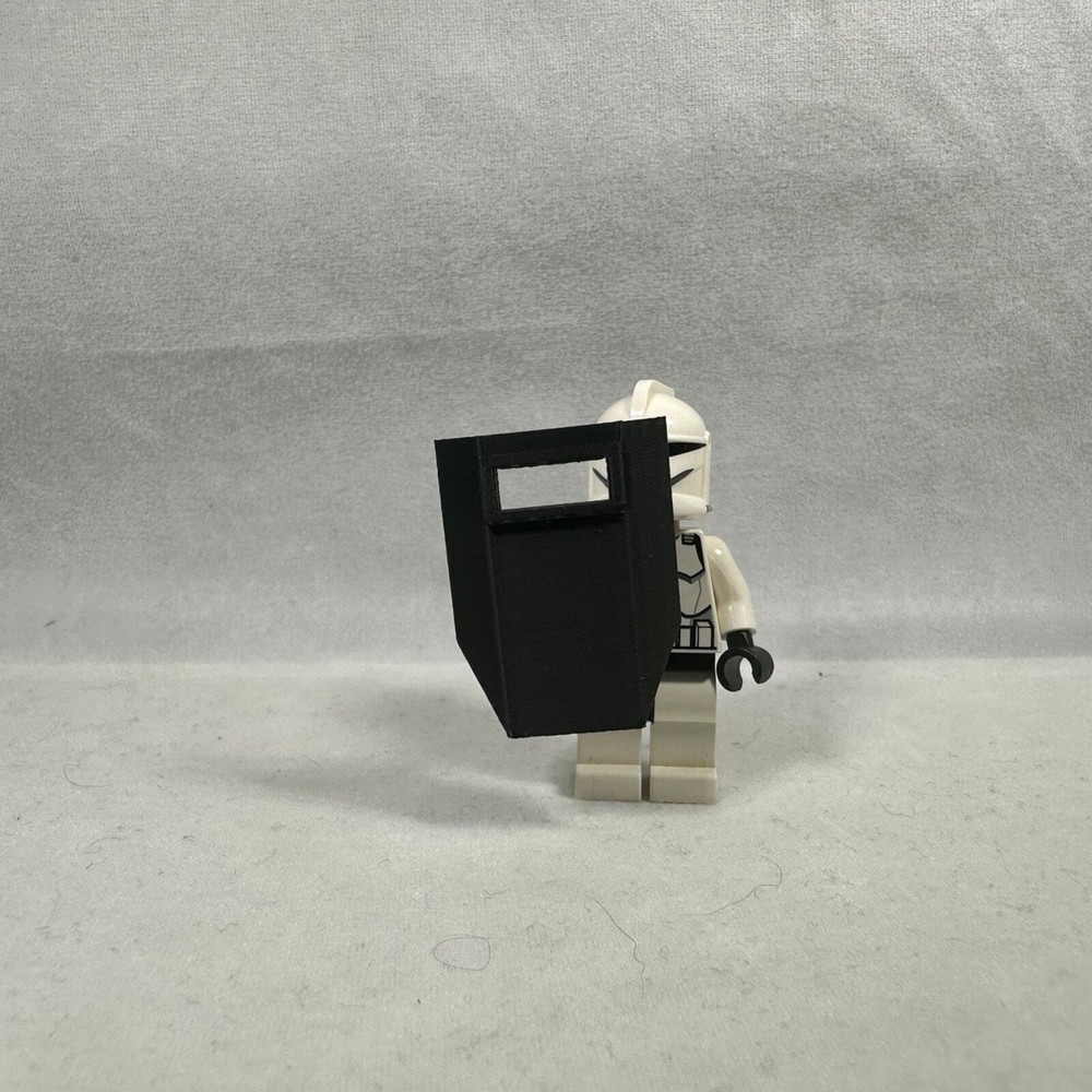 Minifigure swat shield custom made 5x ( READ DESCRIPTION)