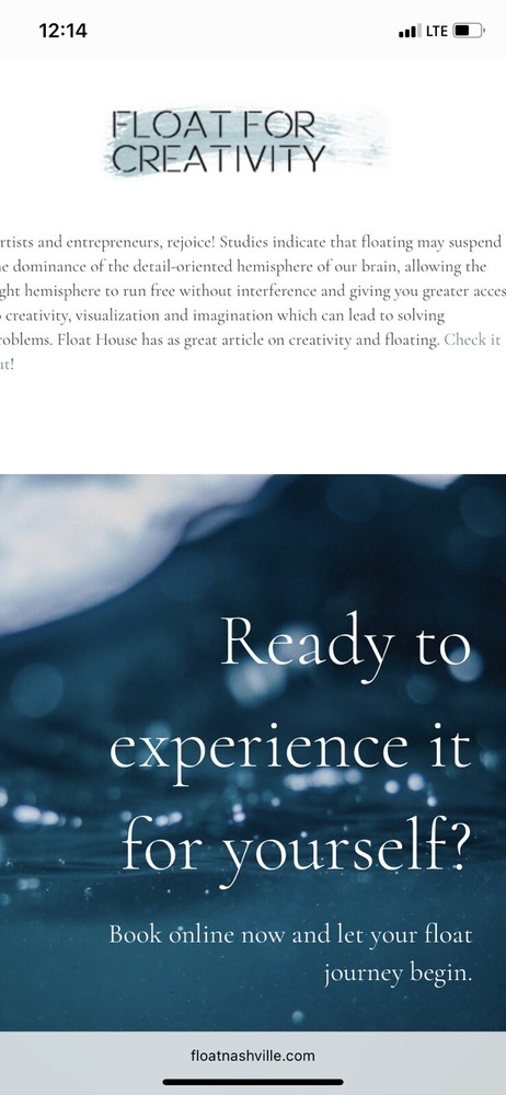 Float Nashville gift cards