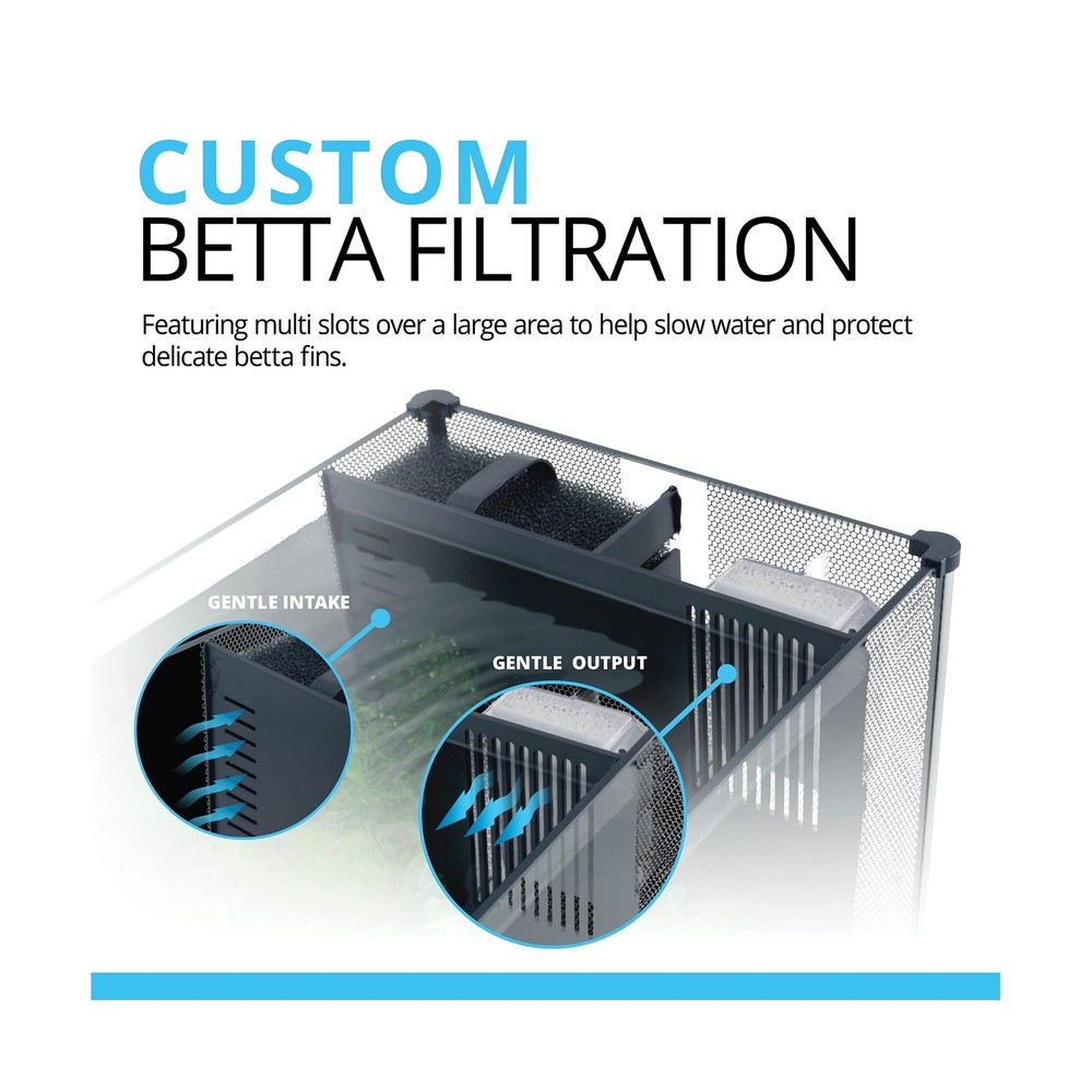Fluval Betta Premium Aquarium Kit, 2.6 Gallon