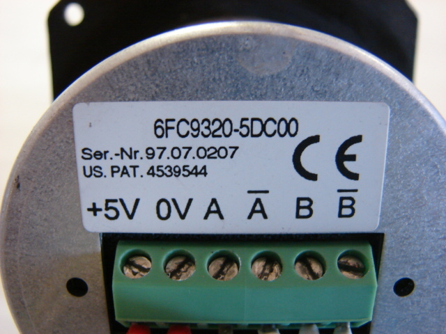 Sinumerik 6FC9320-5DC00 Hand Wheel Encoder