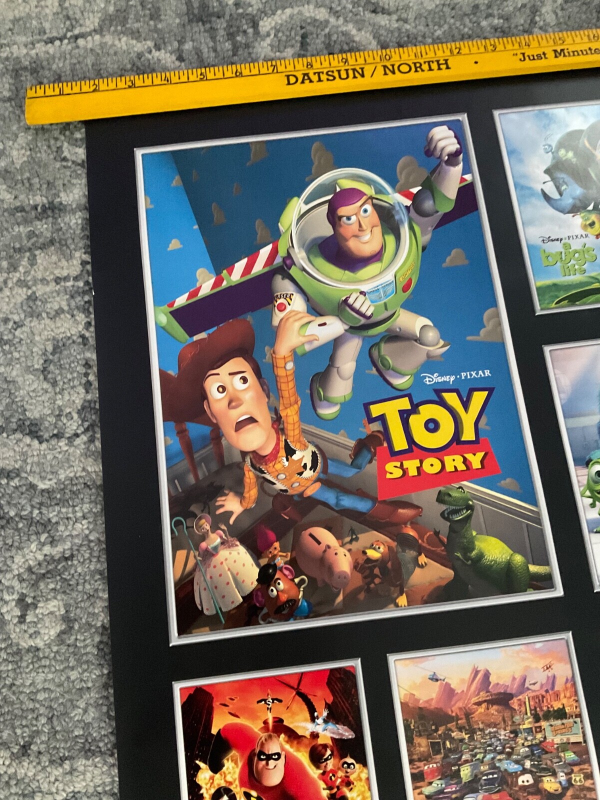 PIXAR disney 10 movie poster Toy Story Finding Nemo Incredibles Up a Bugs Life