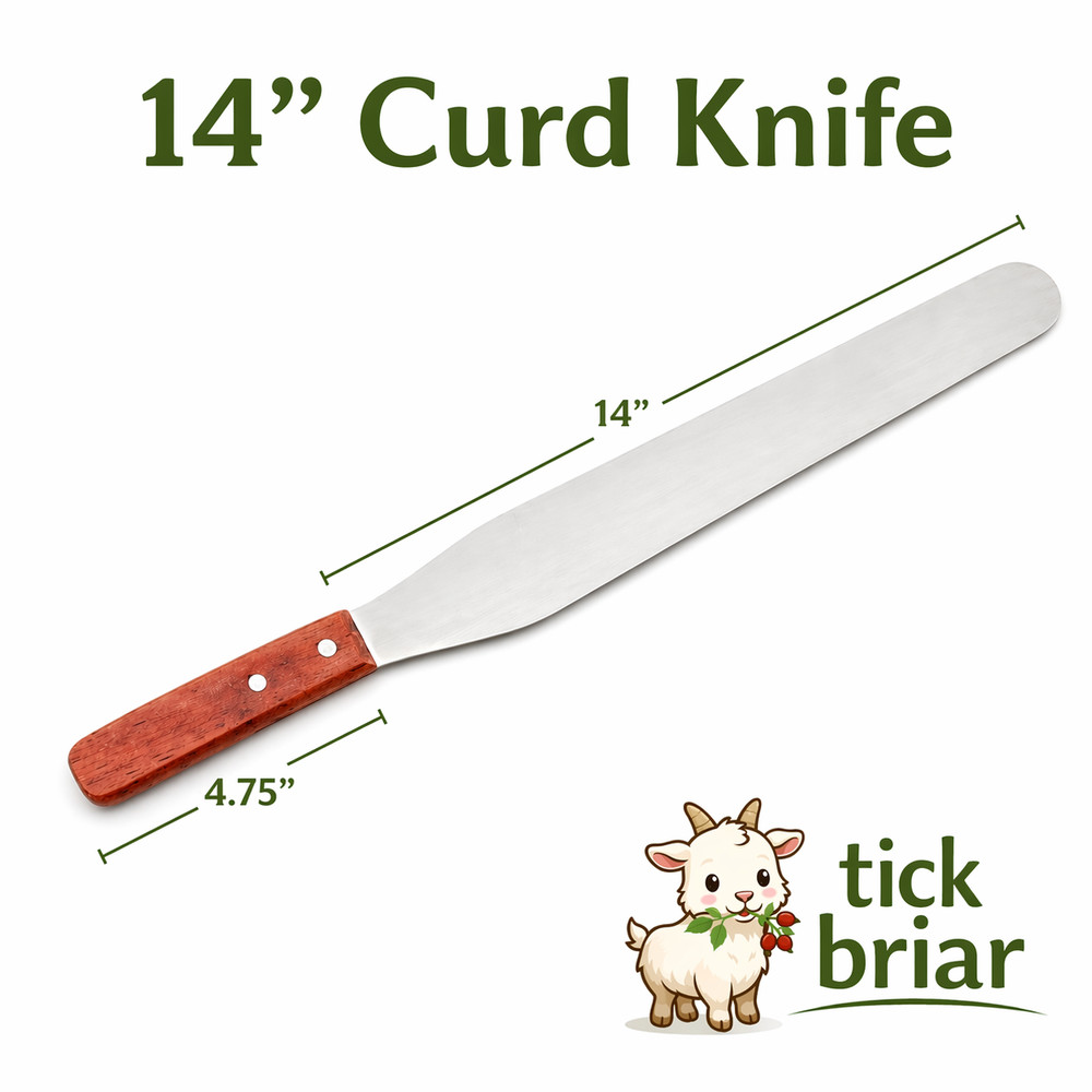 14" Curd Knife - Precision Cutting for Better Cheese Making