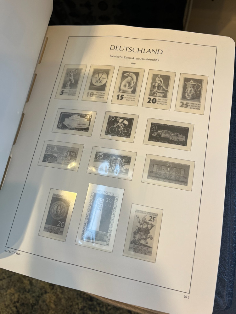 Stamp Album Set - Deutschland/Germany - Leuchtturm/Lighthouse - Mint Condition