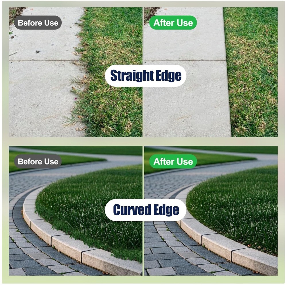 Heavy Duty Edger Lawn Tool, 34-49 in Adjustable Ca