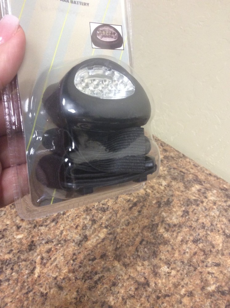 Headlight/Headlamp with Strap Dual Function 5 Led