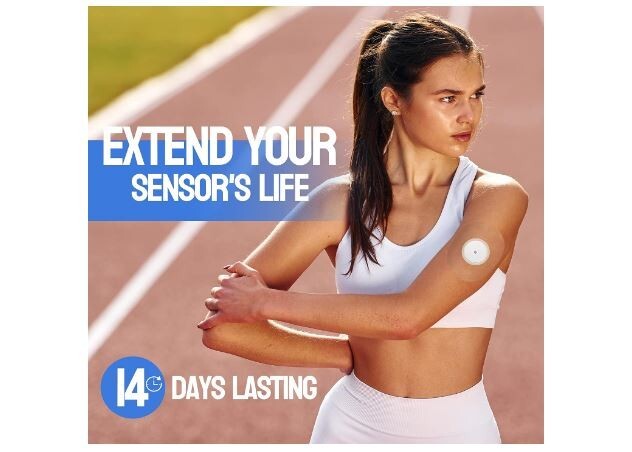 Freestyle Sensor Covers-40 PACK Transparent Sensor Covers Libre 2,3 WATERPROOF