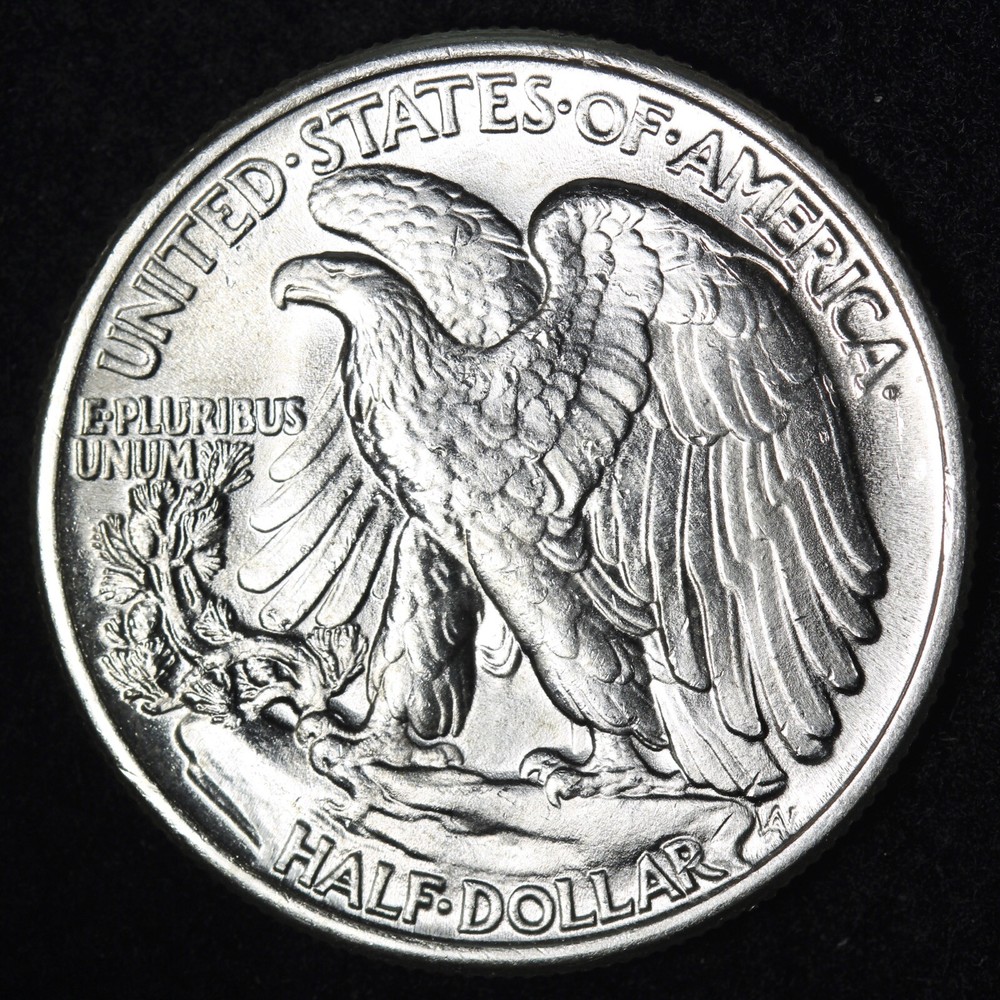 BU 1945 Walking Liberty SILVER Half Dollar UNCIRCULATED UNC MS