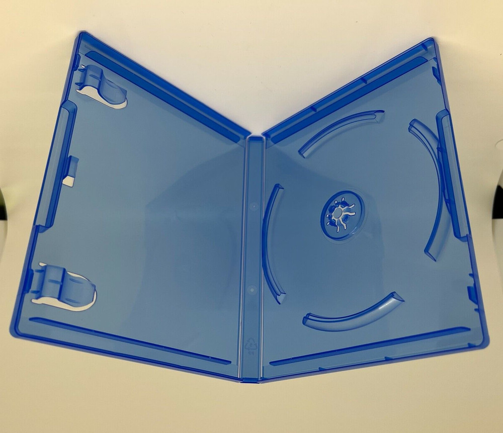 10 PCS PlayStation 4 PS4 Replacement Game Case CD DVD Box, Blue - PS4