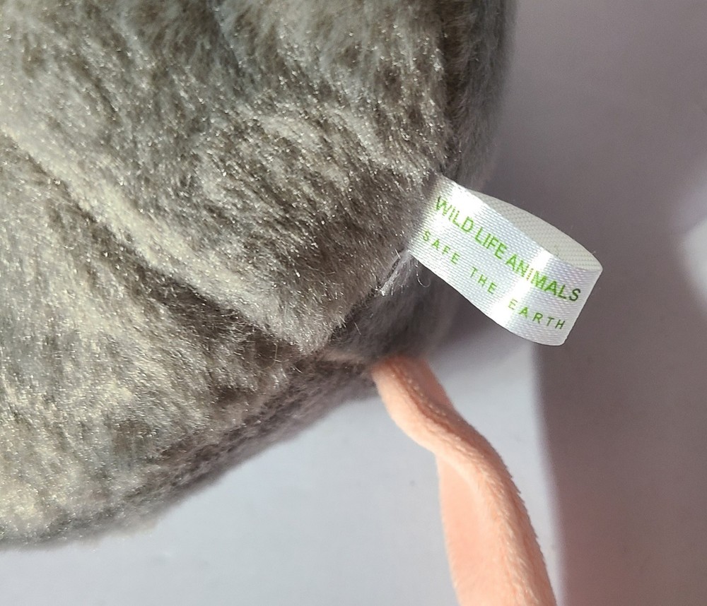 Wild Life Animals Save The Earth Soft Plush Mouse