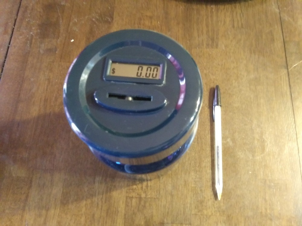 Coin Counter Machine Electronic Jar