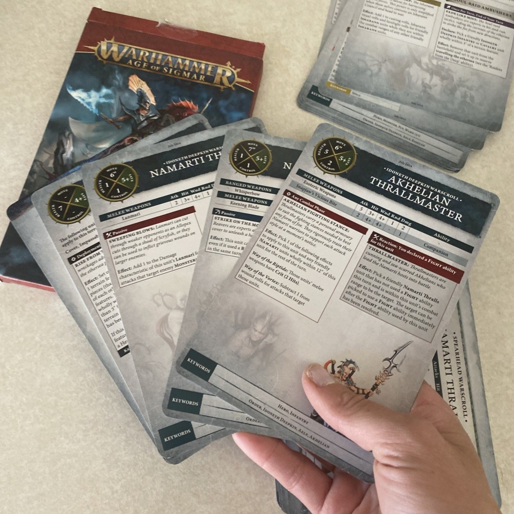Games Workshop Warhammer AoS Faction Pack IDONETH DEEPKIN