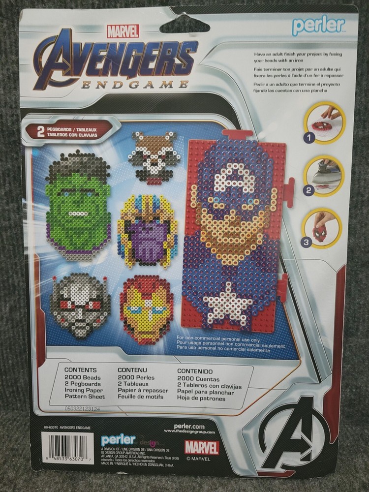 Marvel Avengers EndGame FUSED BEAD KIT
