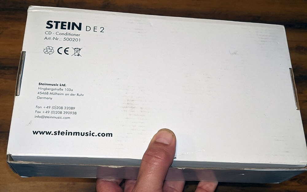 Stein Music / DE-2 CD Conditioner In Box (SteinMusic) DE2 CD