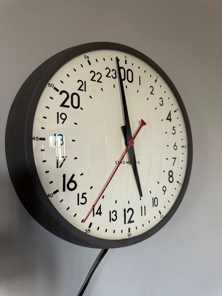 Vintage Stromberg Militar Wall clock