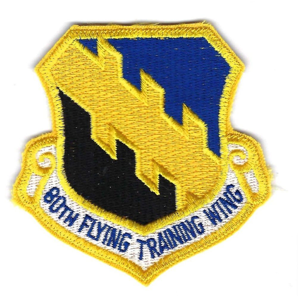 PATCH USAF  80TH FLYING TRAINING WING SHEPPARD  AFB      JT62