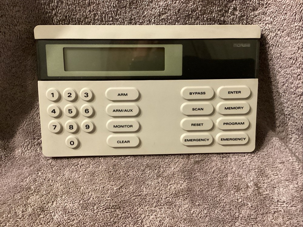 Morse…Keypad For Alarm Panel…NOS