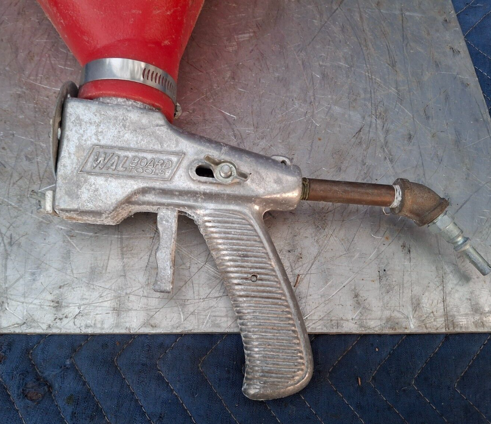 WalBoard Tools Hopper Gun Texture Pro 200 3 Spray Tips On Gun Flow Control