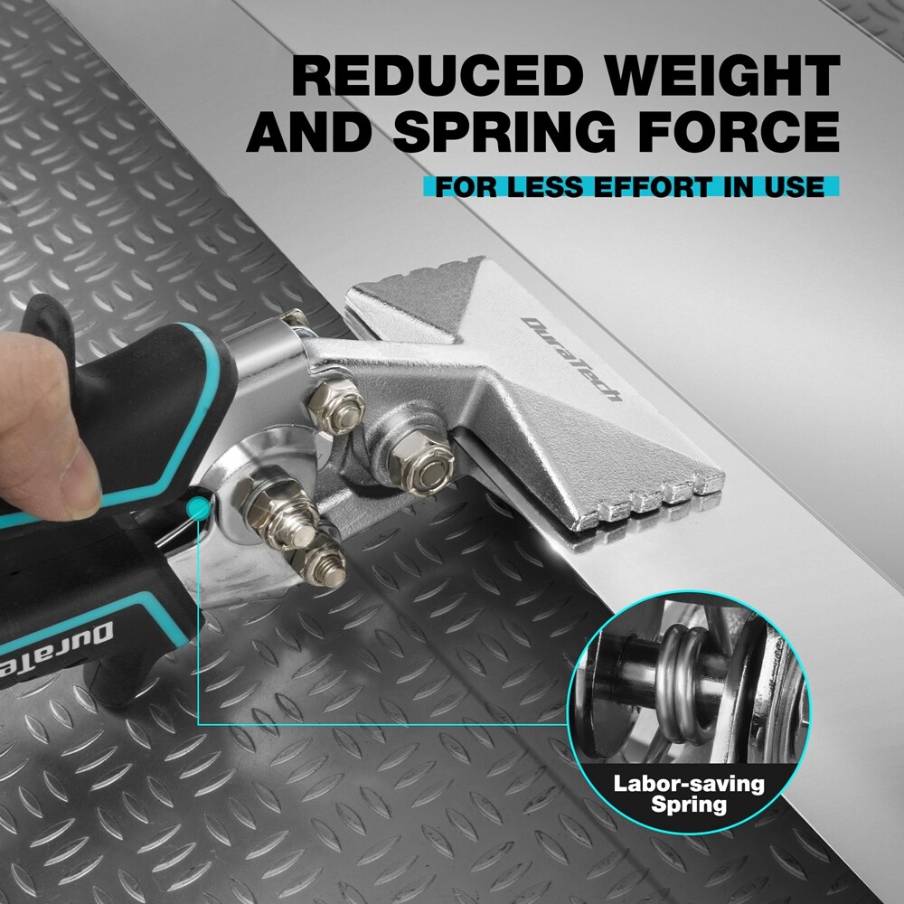 DURATECH 3 Inch Sheet Metal Bender Hand Seamers Sheet Metal Tools for Bending