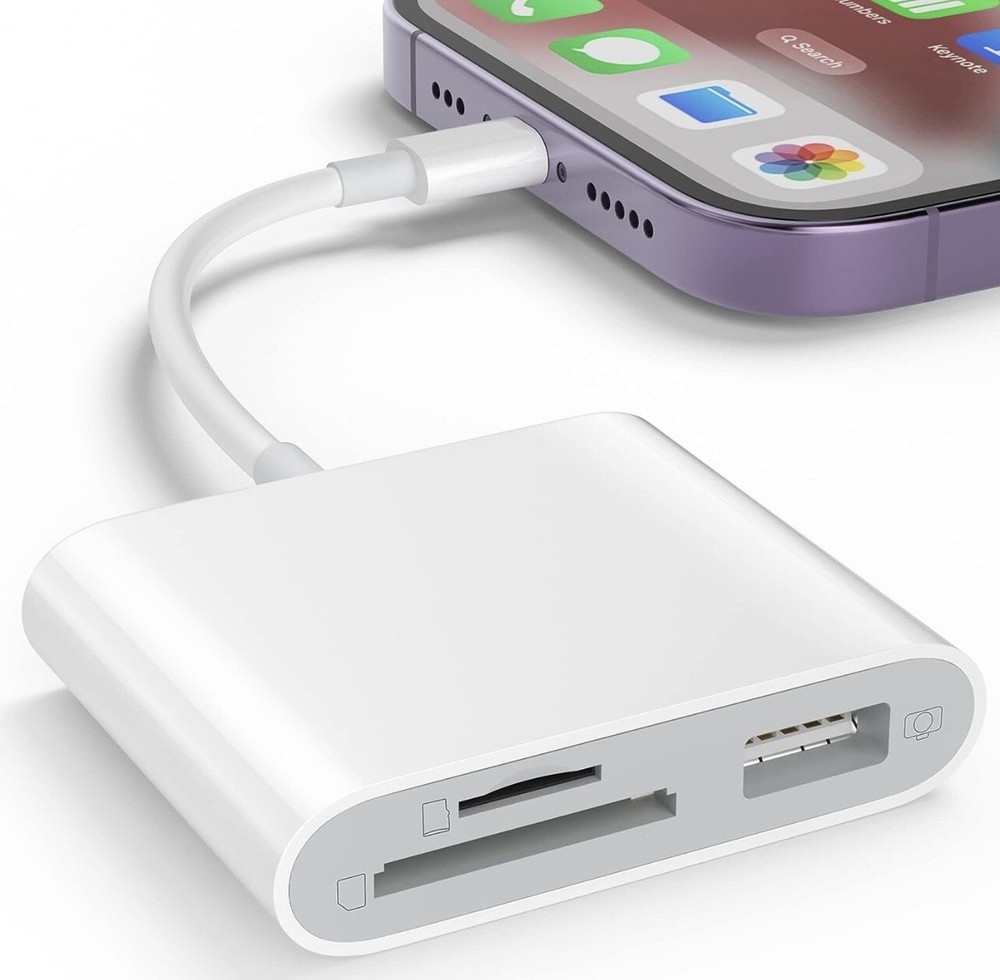 3 in 1 Card Camera Reader and USB Camera Adapter - A0050