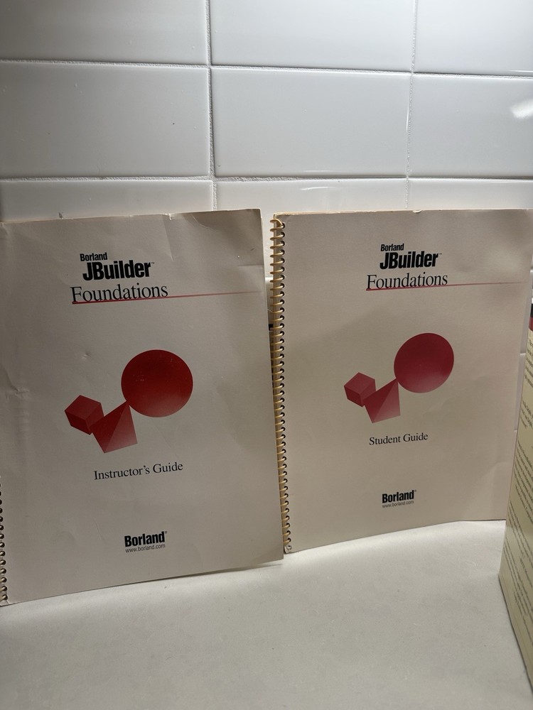 Borland Delphi 4 Client Server Suite Boxed Set + JBuilder Guides