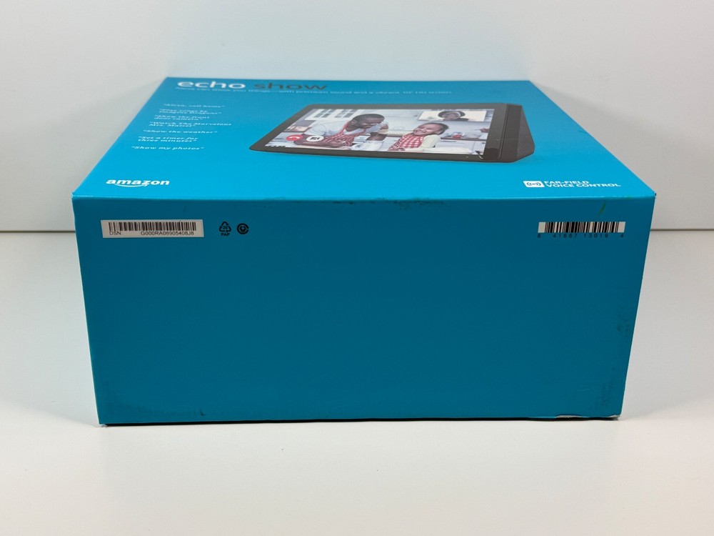 Amazon Echo Show (2nd Generation) Smart Assistant 10" HD Screen Charcoal Sealed