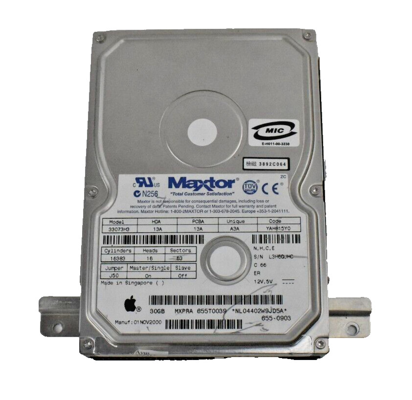 Maxtor 33073H3 Controller