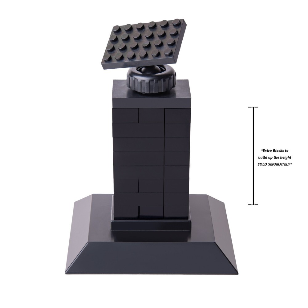 Infinity Angle Display Building Block Display Stand Compatible with Lego 2-PACK