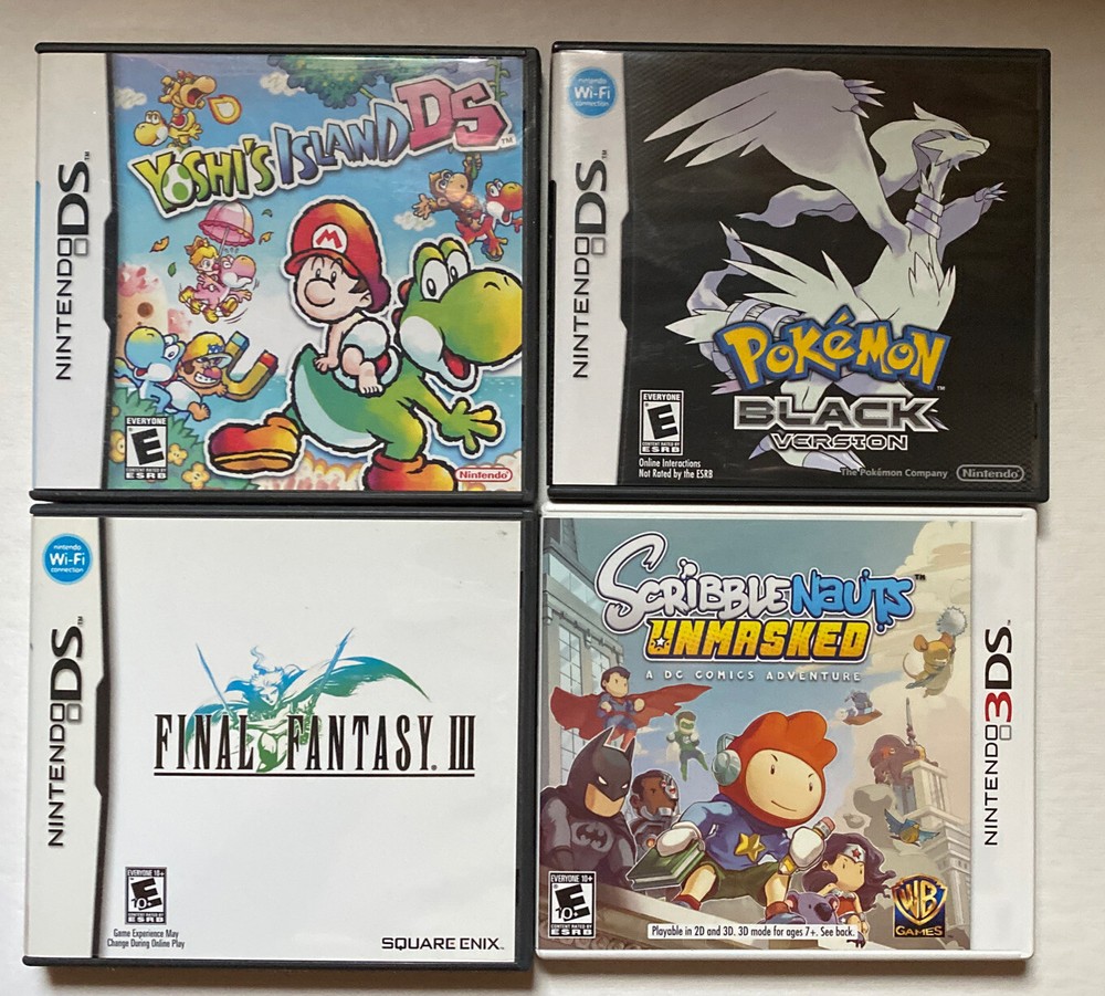 Nintendo DS / 3DS Empty Cases No Games Included