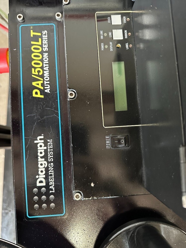 Diagraph PA5000LT with SATO Print & Apply Bar Code Labeler Printer, Labeling