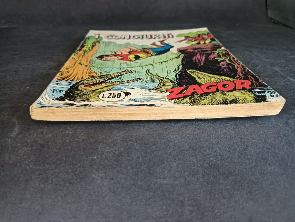 comic ZAGOR Bonelli number 154 Lire 250