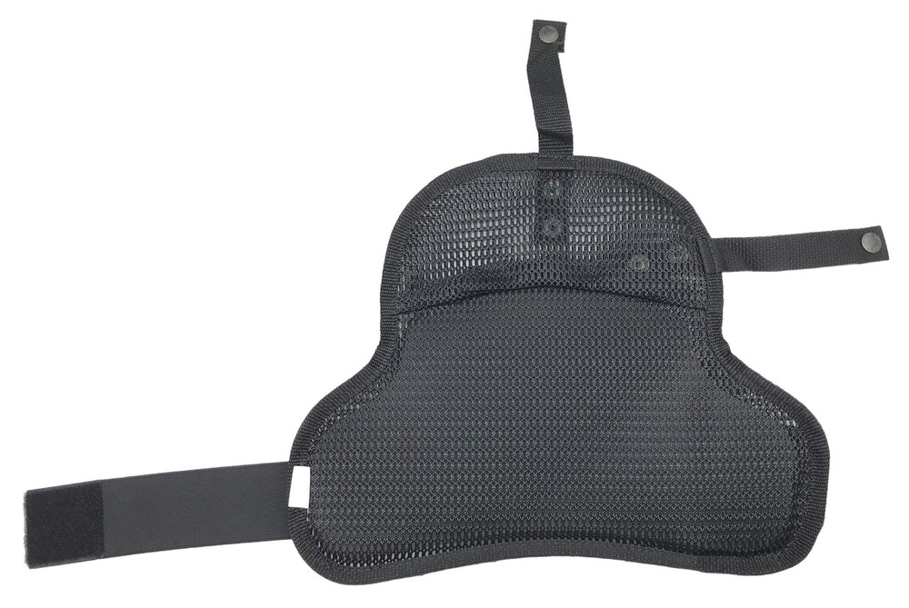 Tekvest Deluxe Quick-Attach Shoulder Pads Black