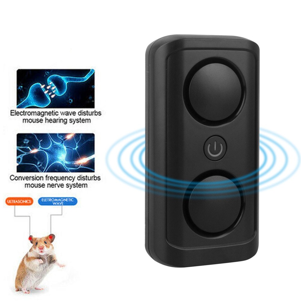 Electronic Ultrasonic Pest Repeller Electromagneti Mouse Rat Spider Roach Killer