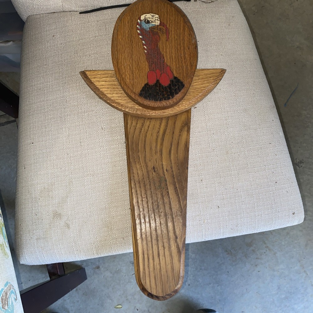 Solid Oak Wood Turkey Fan / Beard Mounting Kit