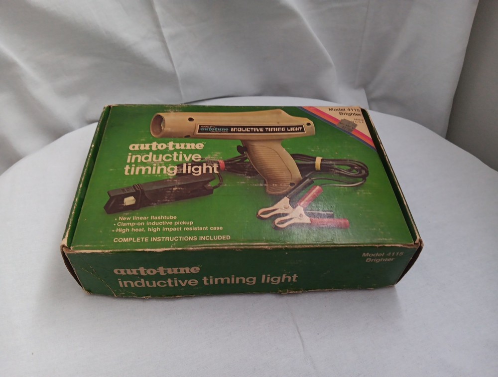 Autotune Inductive Timing Light  Model 4115 Brighter Tested Works