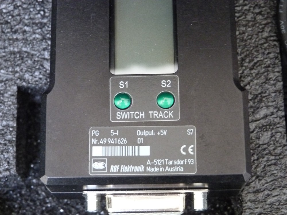 RSF ELEKTRONIK PG 5-I ELECTRONIC SET-UP BOX