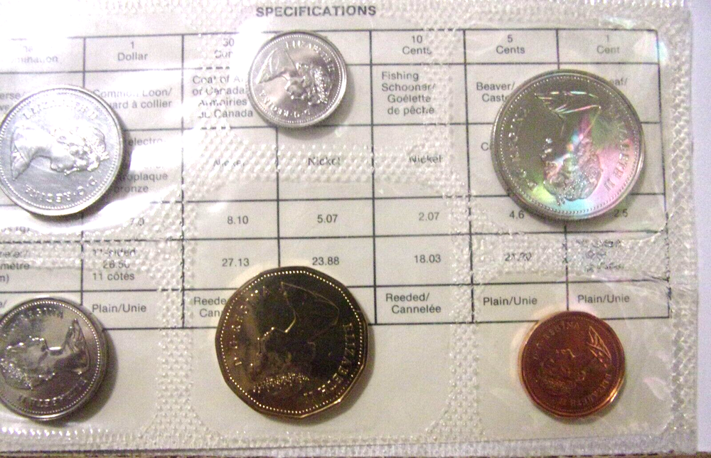 1989 Canada - Uncirculated Proof-Like Set