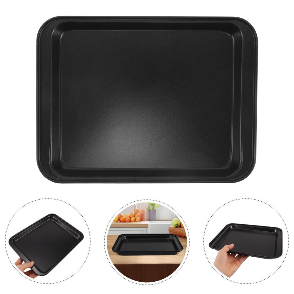 Rectangular Non-stick Baking Pan Rectangle Cookie Sheet Pans Carbon Steel