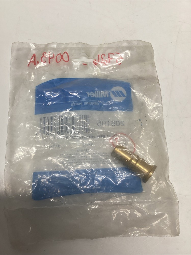 miller 206195 Diffuser .281/.312 Fastip 1. V-065