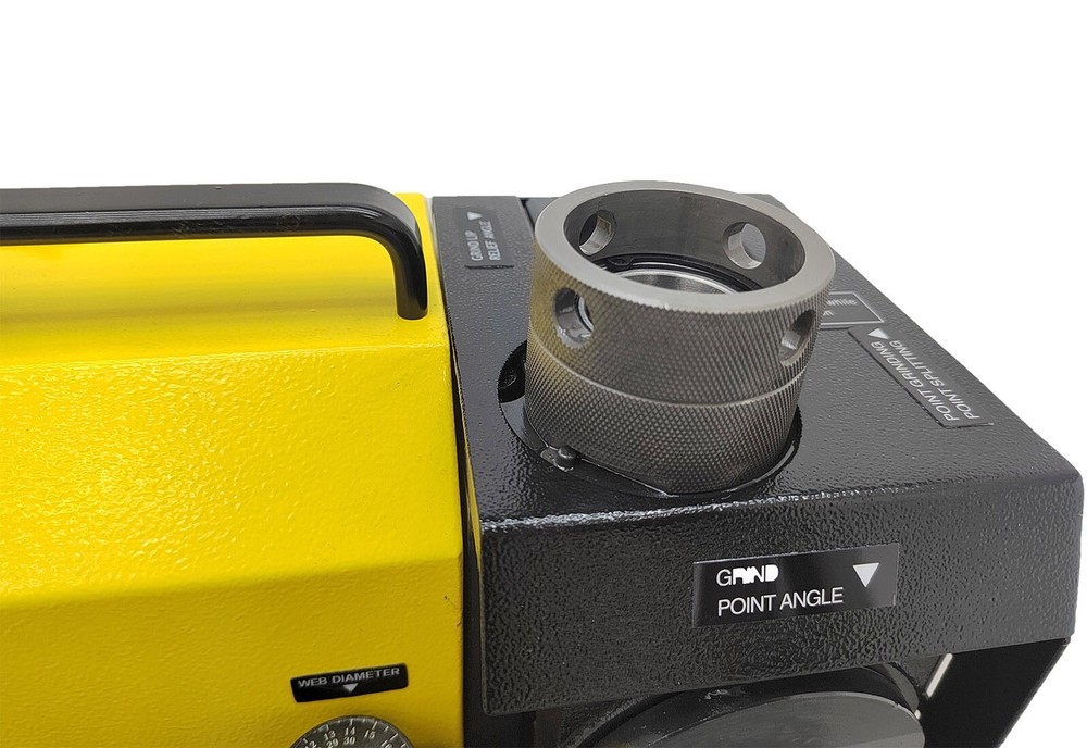 110V Drill Bit Grinder Complex Drill Sharpener Φ3- Φ26 Clamps CBN Grinding Wheel