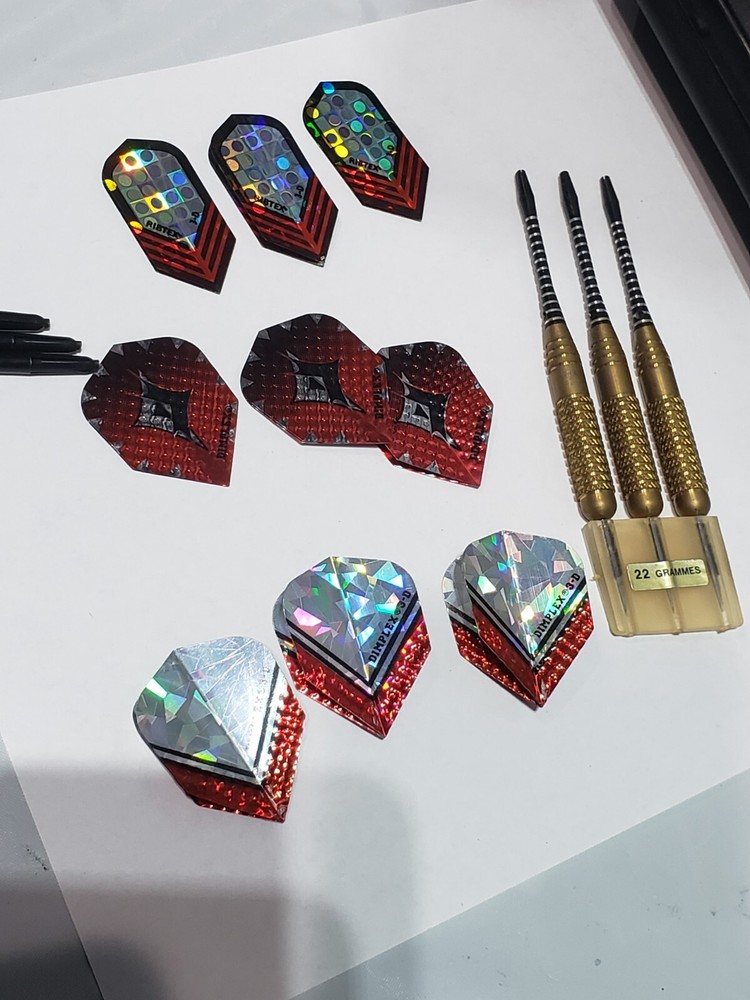 Harrows Darts Technology Hard Shell Dart Case with Dimplex Darts