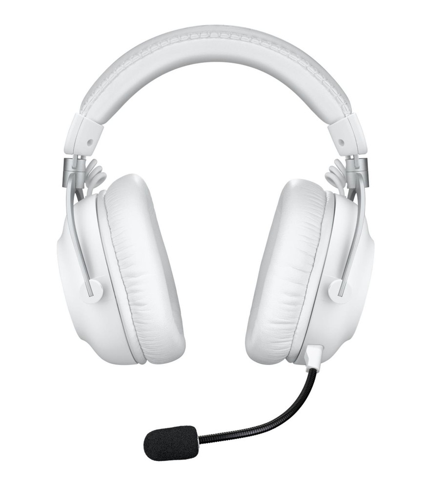 Logitech PRO X 2 LIGHTSPEED Wireless Over-Ear Gaming Headset - White