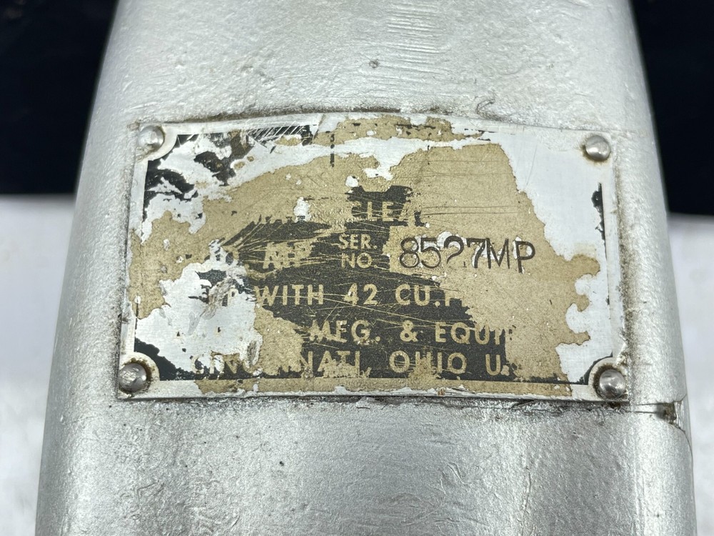 Aurand MP-6 592264 Pneumatic Deck Scaler Paint Rust Remove Surface Cleaning Tool