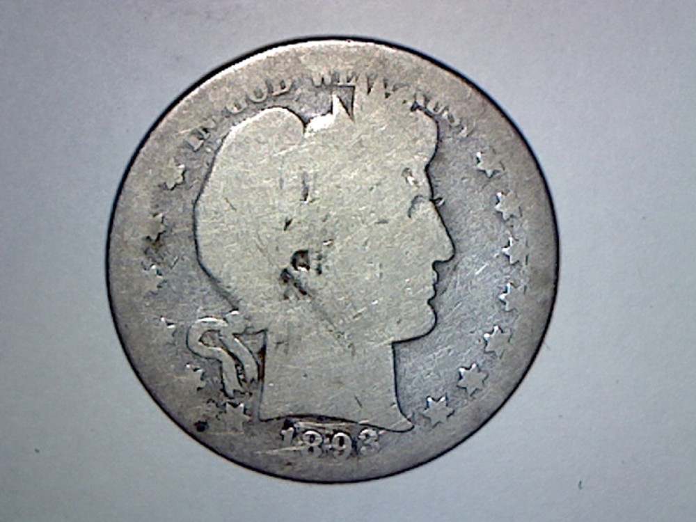 1893-S BARBER HALF DOLLAR