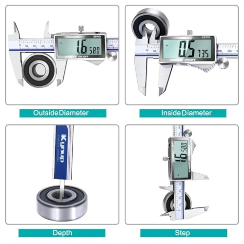 Digital Caliper Measuring Tool, Vernier Dial Caliper Digital Outside 301-2