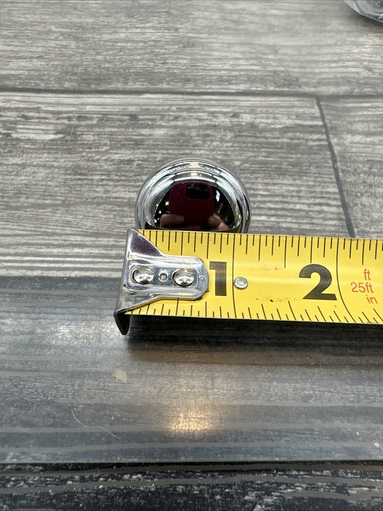 Brainerd Domed Top Round Knobs Chrome 1-1/4" P6361AV-PC-C 8 Pack [W]