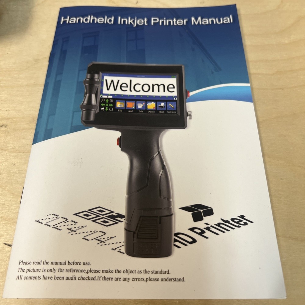 minssine Handheld Inkjet Printer