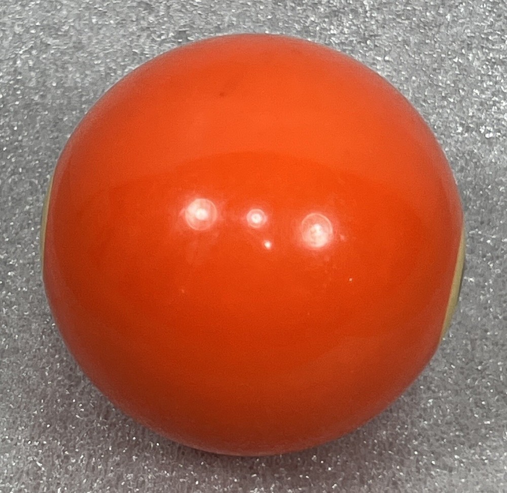 Vintage Bakelite Solid 5 Ball Billiard Pool Replacement Tested 2 1/4" Standard